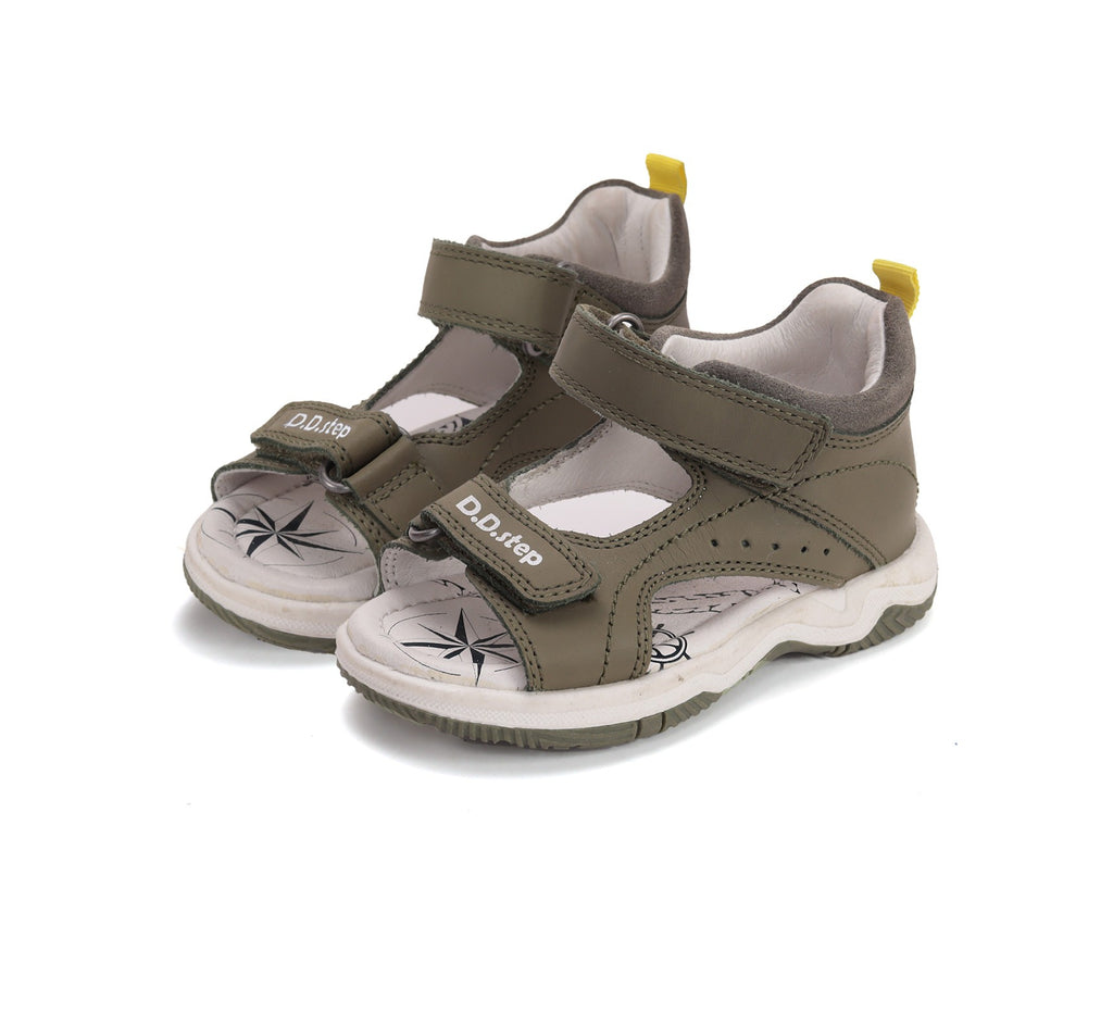 D.D.Step босоножки для мальчиков хаки G103-61588L