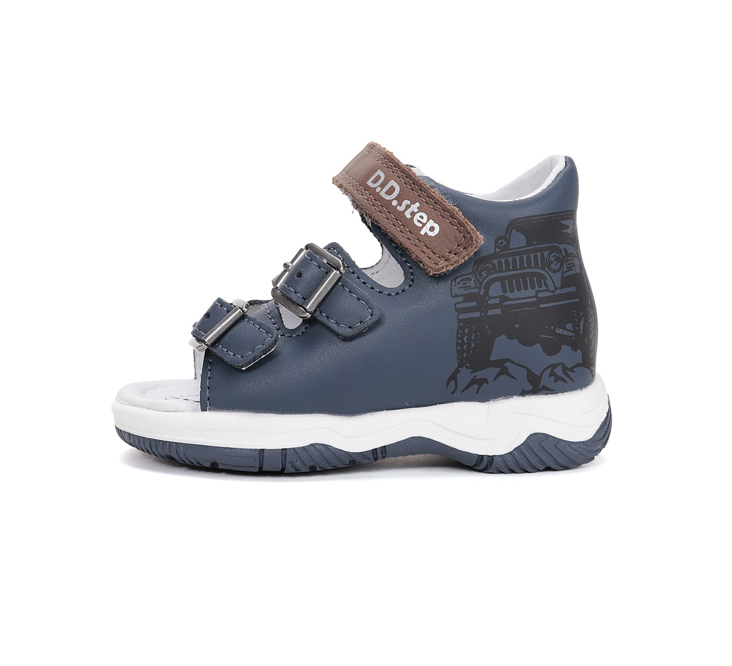 D.D.Step Sandals for boys dark blue G103-61700AM