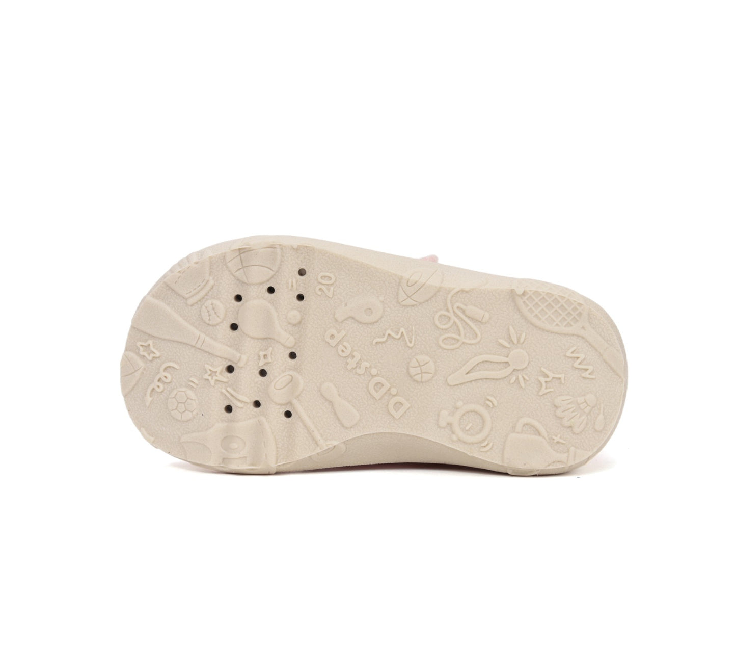 D.D.Step barefoot leisure shoes for girls canvas indoor C086-61515M