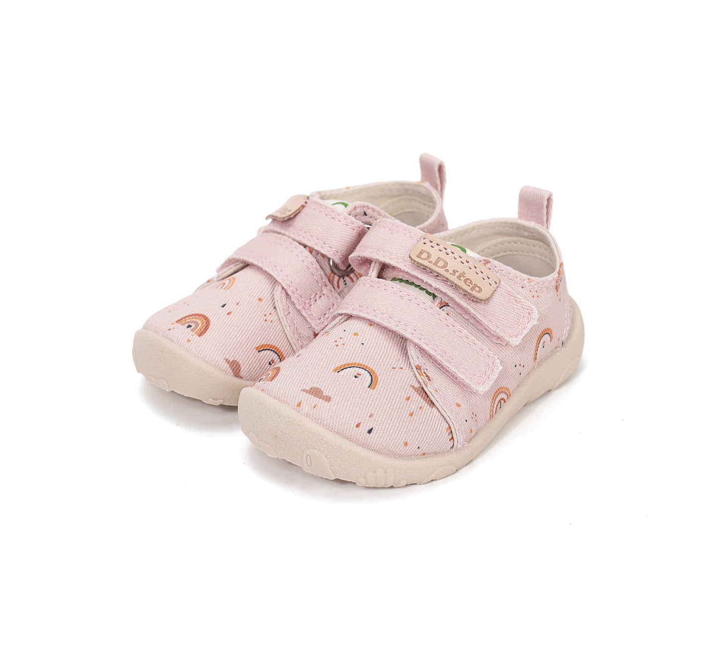 D.D.Step barefoot leisure shoes for girls canvas indoor C086-61515M