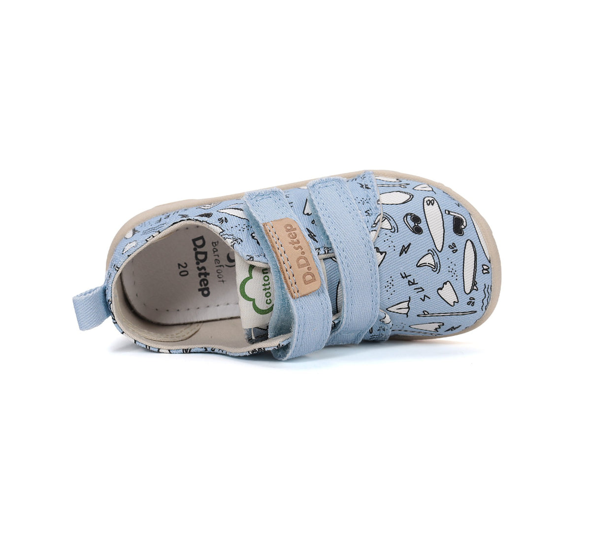 D.D.Step barefoot обувь для мальчиков повседневная текстильная C086-61877M