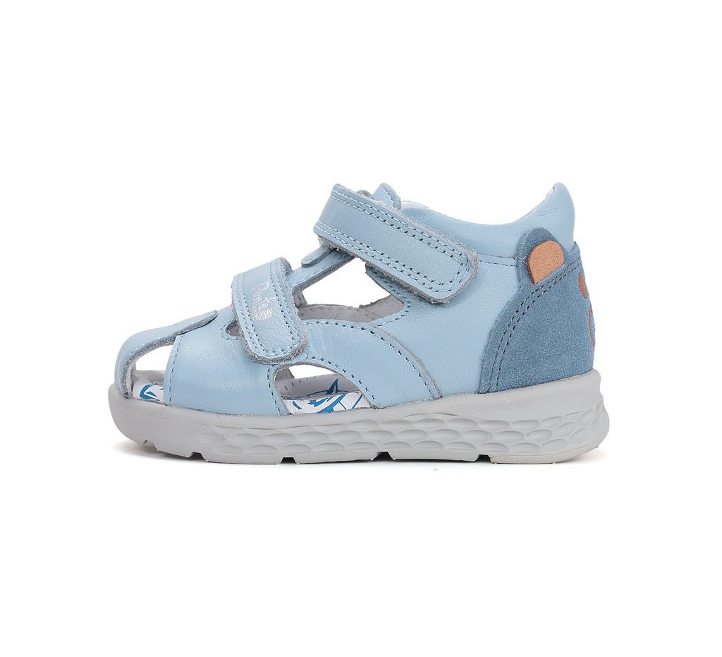 Ponte20 blue sandals for boys DA05-6-1256