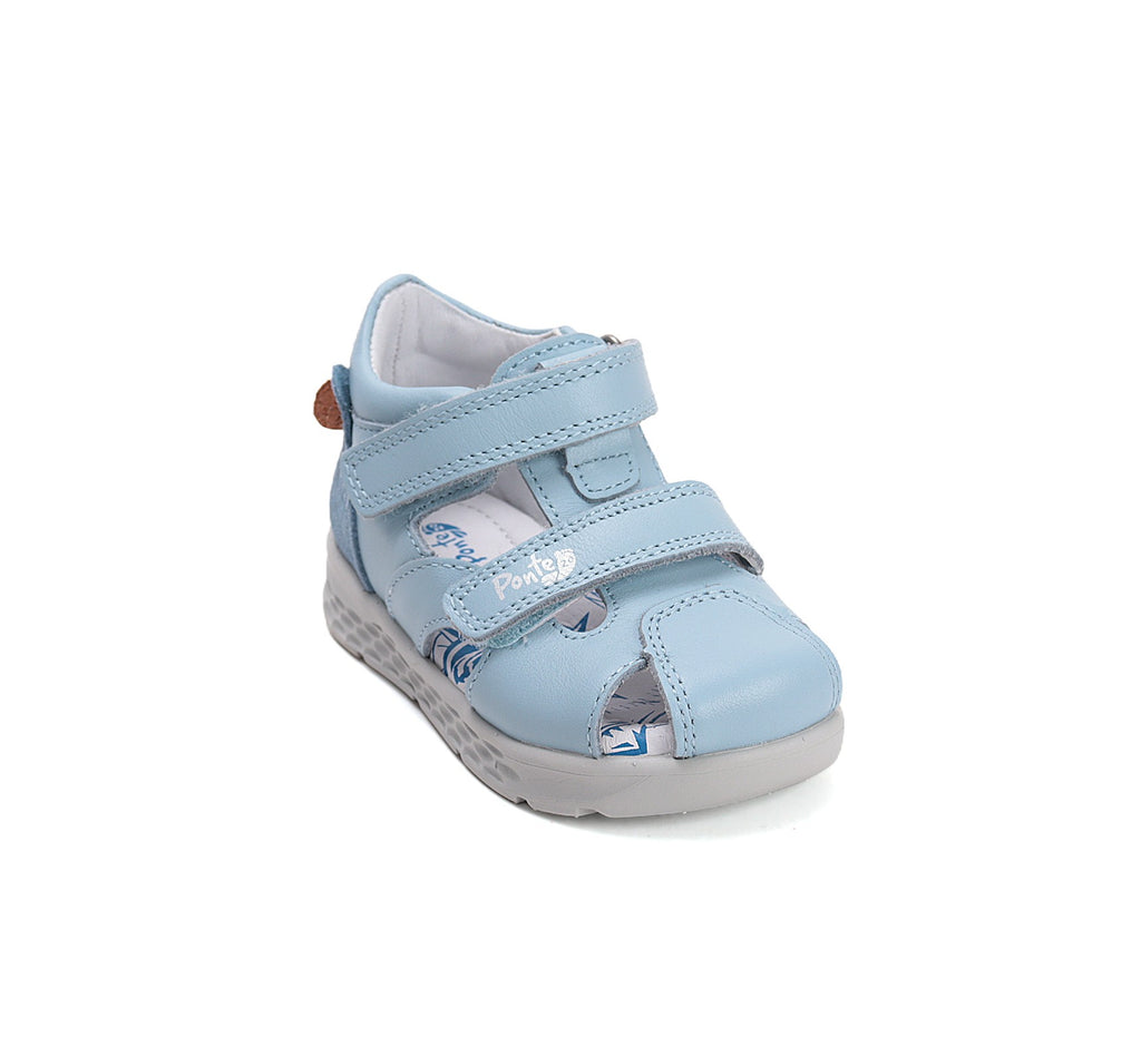 Ponte20 blue sandals for boys DA05-6-1256