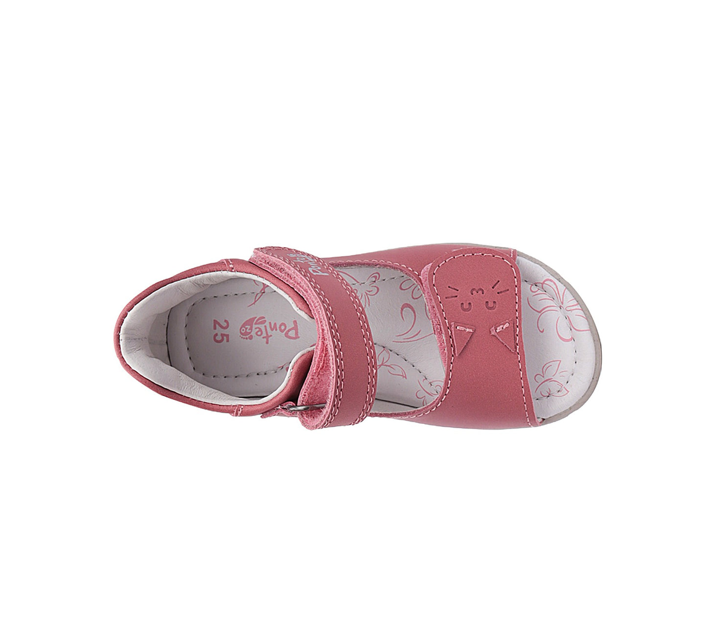 Ponte20 Girls' Red Sandals DA05-6-1845C