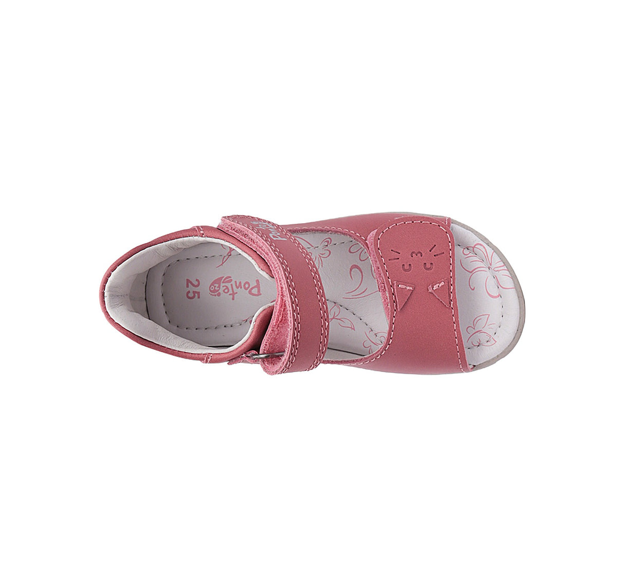 Ponte20 Girls' Red Sandals DA05-6-1845C