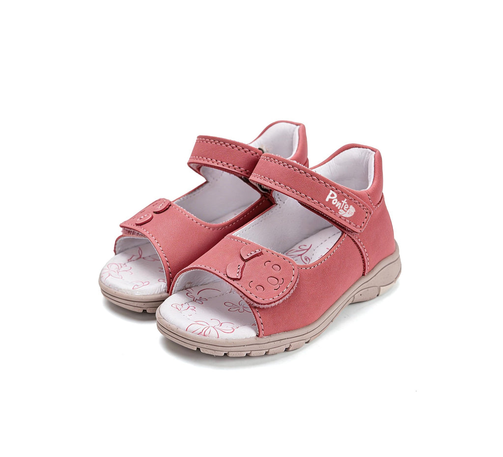 Ponte20 Girls' Red Sandals DA05-6-1845C