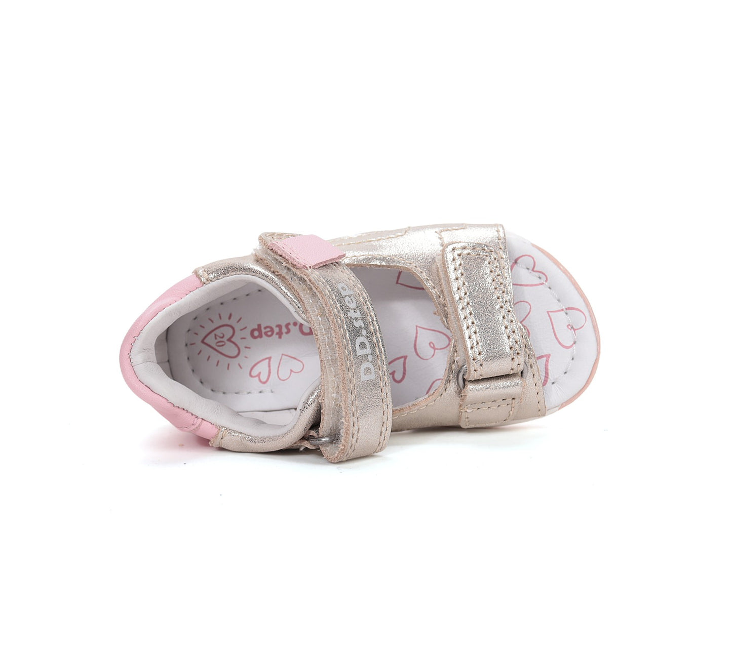 D.D.Step Girls' Shiny Sandals G111-61179FM