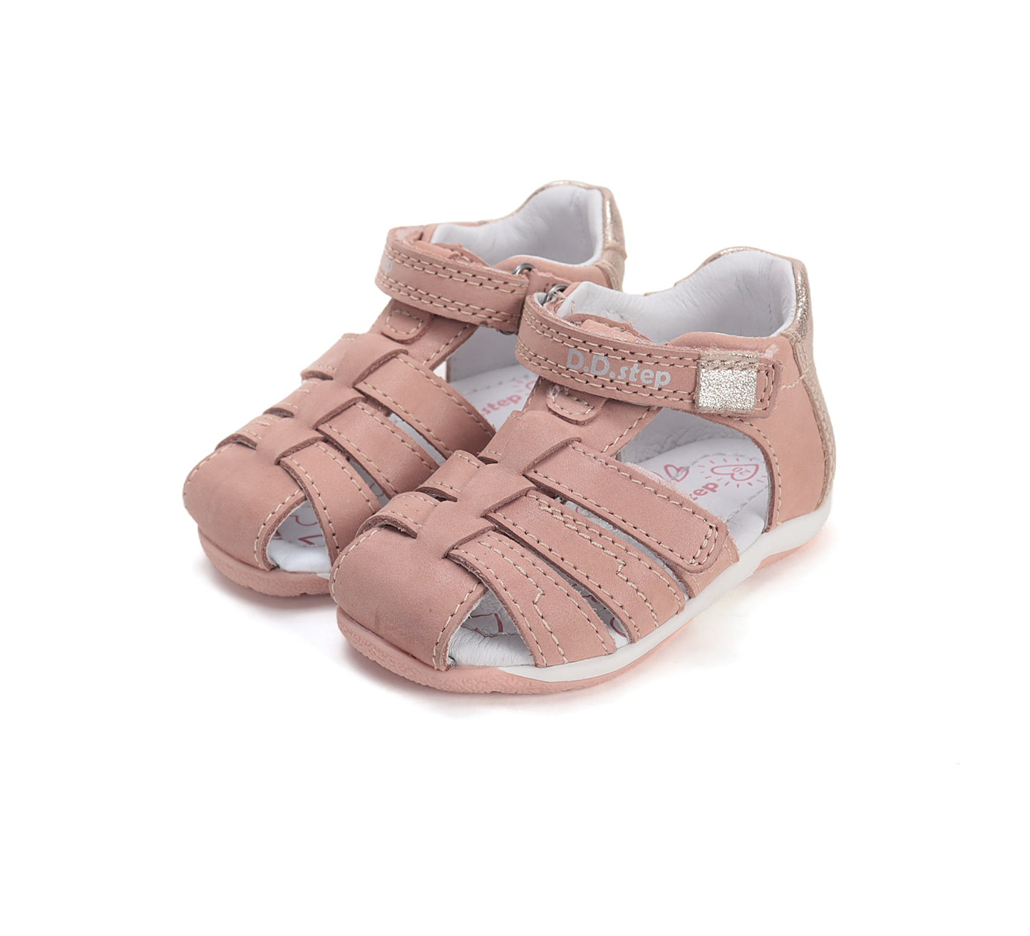 D.D.Step Sandals for Girls Pink G111-61843CM