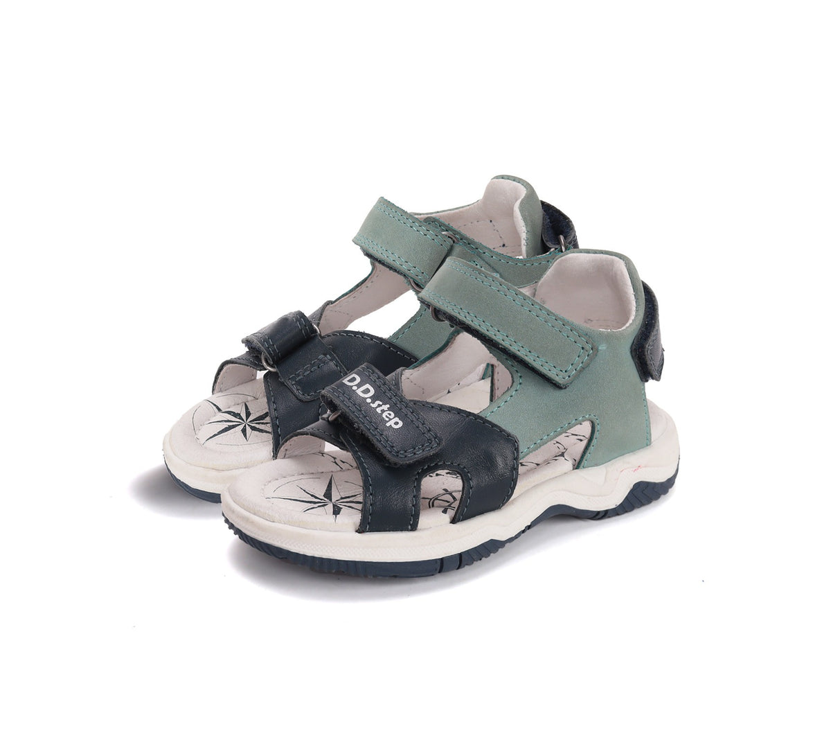 D.D.Step Sandals for Boys Green G103-61567AL