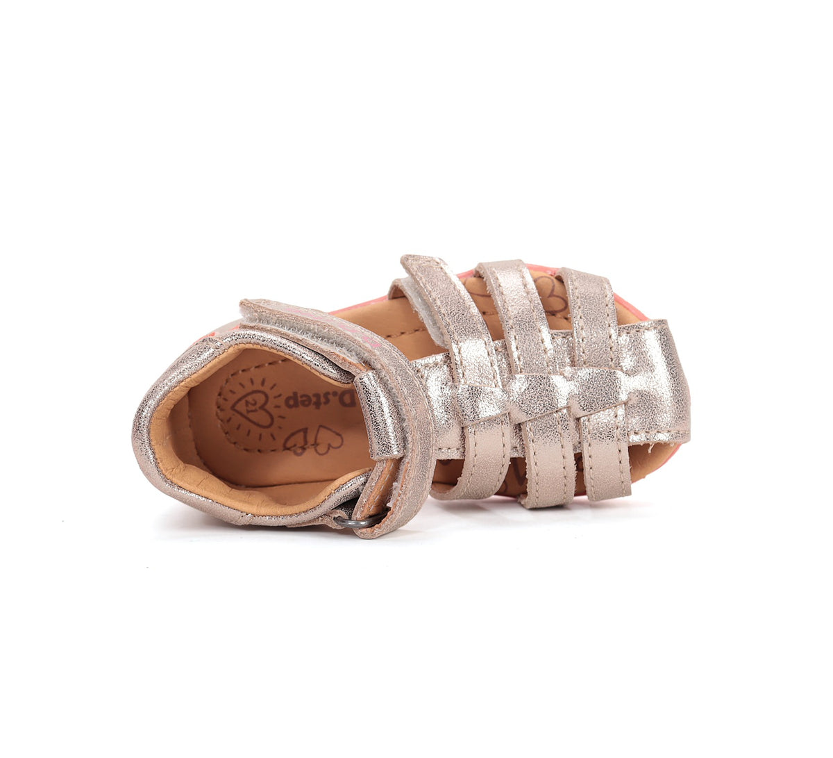 Босоножки D.D.Step для девочек, золотистые G111-61400M