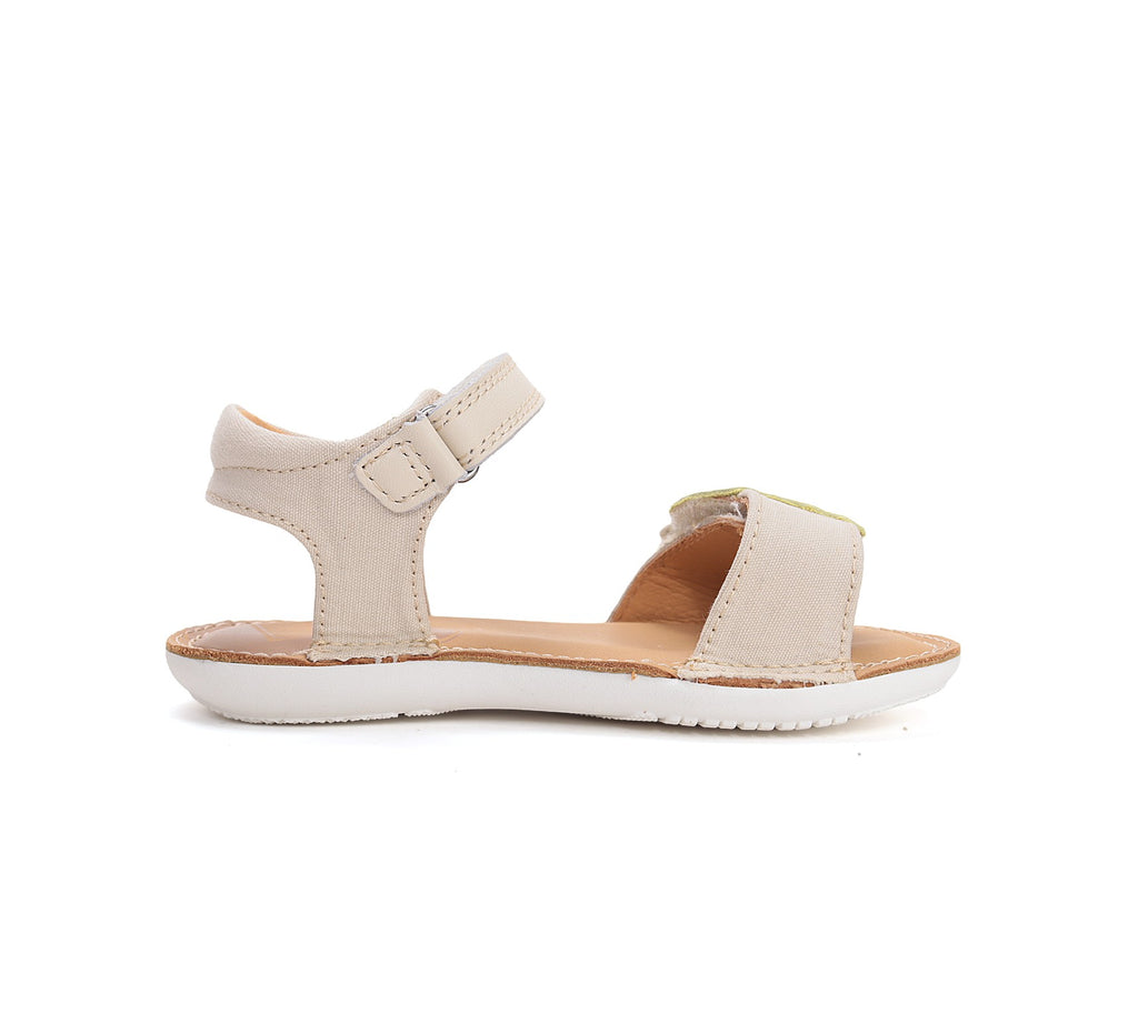 D.D.Step Girls' Sandals Cream G080-61519L