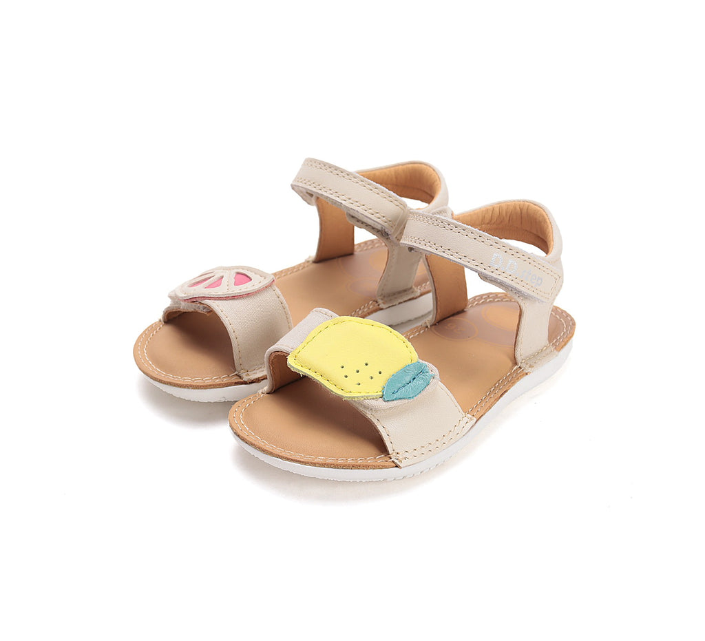 D.D.Step Girls' Sandals Cream G080-61519L