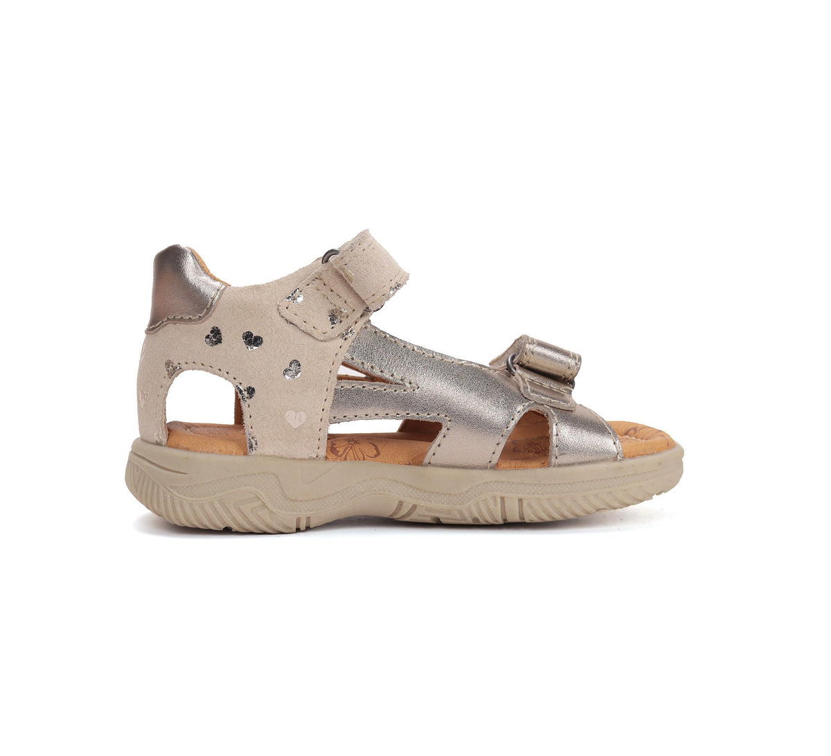 D.D.Step Sandals for Girls Gold G103-61935CM