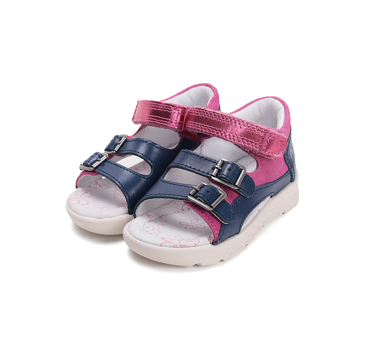 Ponte20 blue sandals for girls DA05-6-1893BL