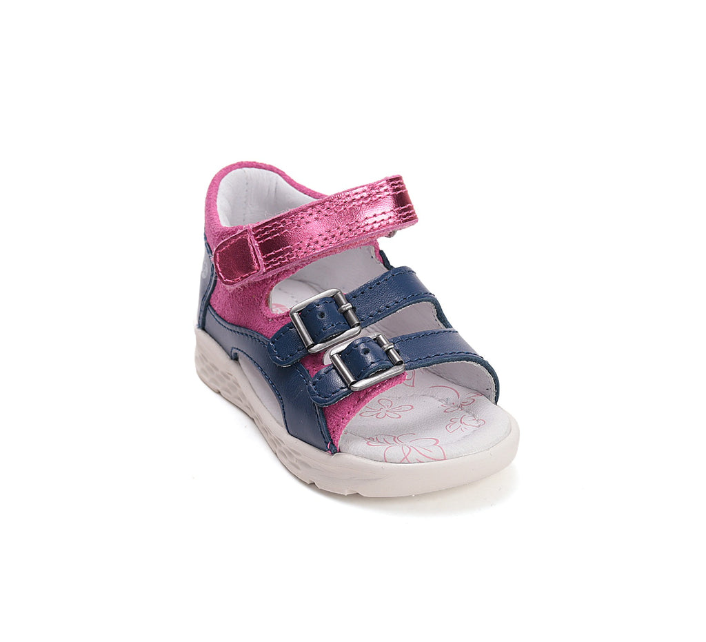 Ponte20 blue sandals for girls DA05-6-1893BL