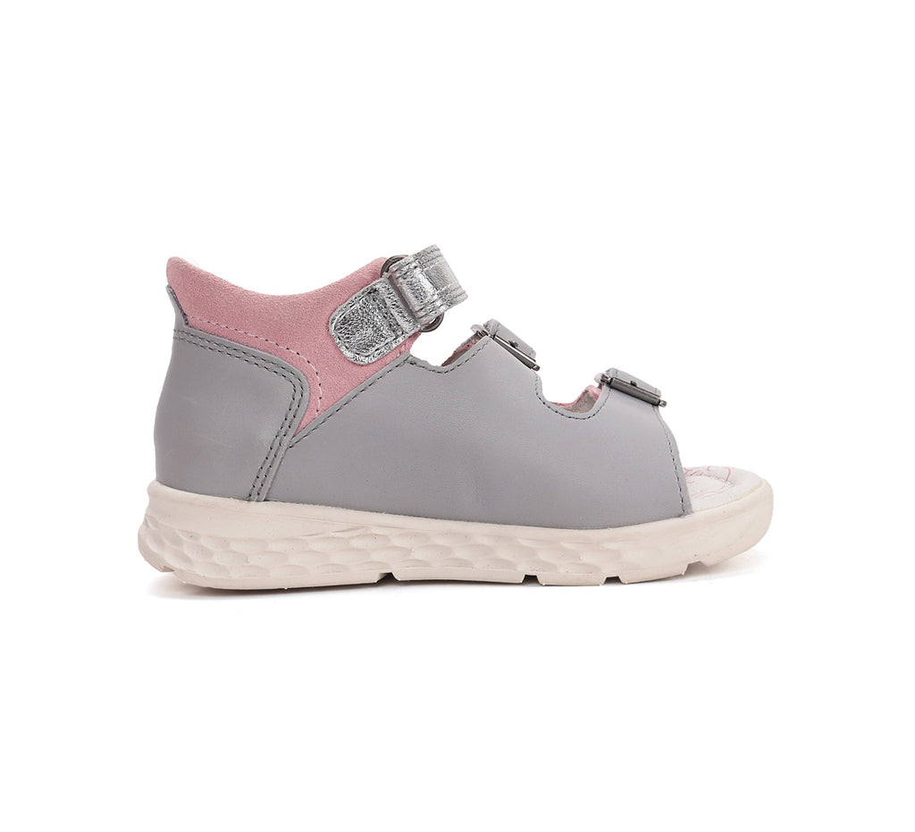 Ponte20 Girls' Grey Sandals DA05-6-1893C