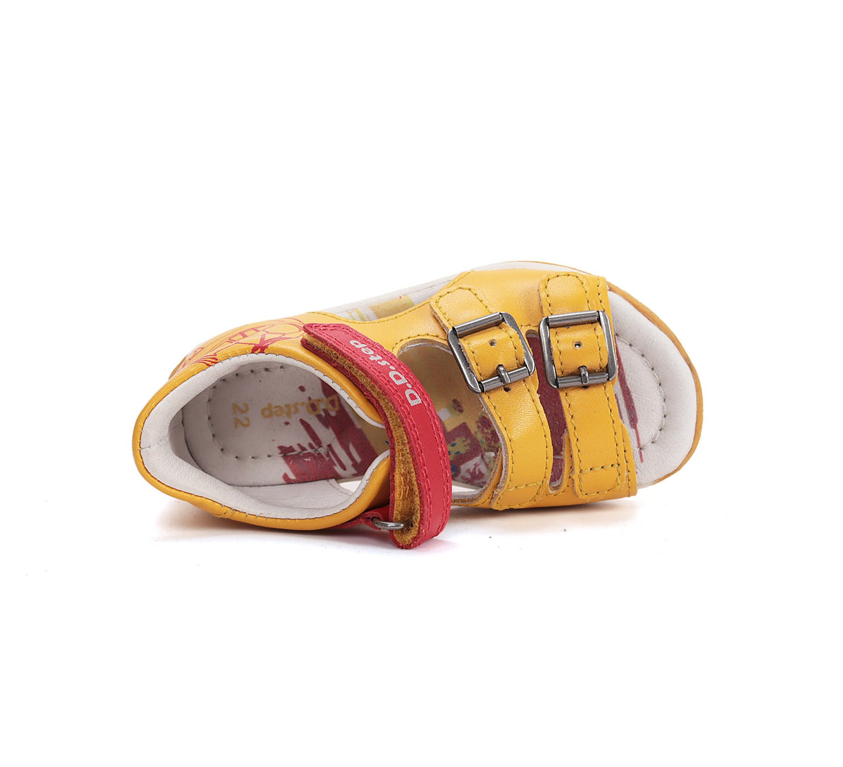 D.D.Step boys' sandals yellow G111-61699BM