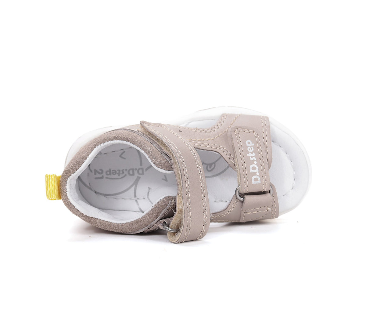 D.D.Step Sandals for Girls Cream G103-61588FL