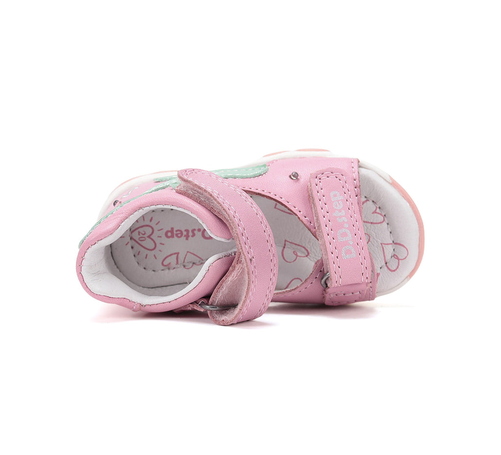D.D.Step LED Sandals for Girls Pink G064-61965A