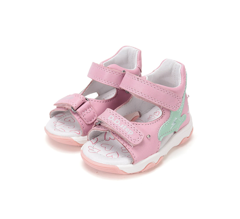 D.D.Step LED Sandals for Girls Pink G064-61965A