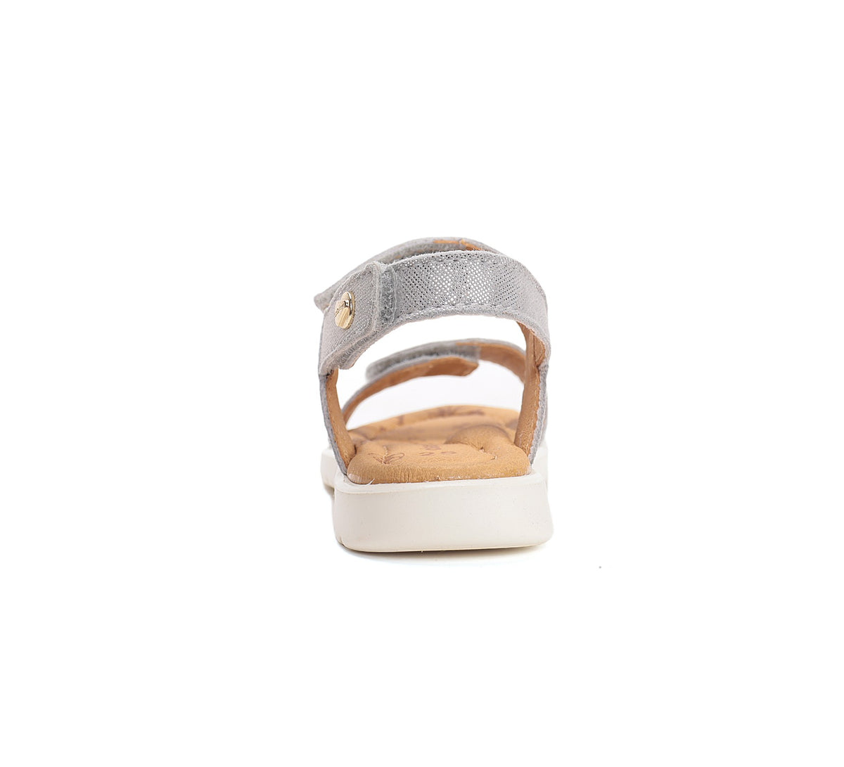 D.D.Step босоножки для девочек серебристого цвета G055-61241BL