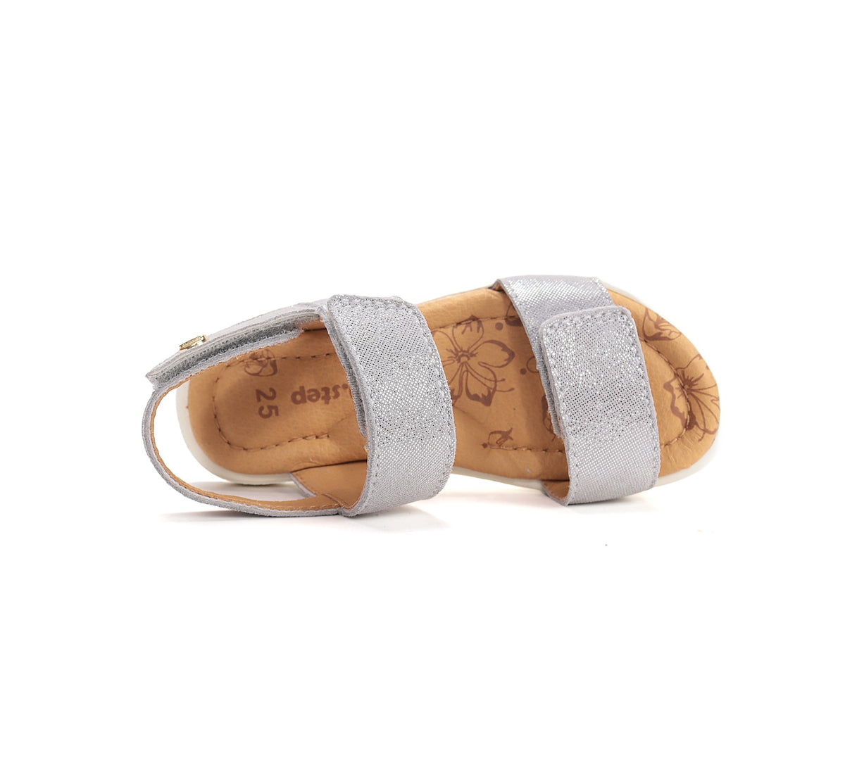 D.D.Step босоножки для девочек серебристого цвета G055-61241BL