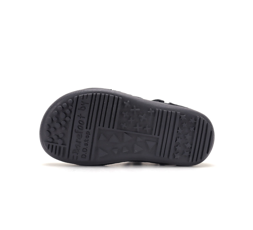 D.D.Step barefoot basutės mergaitėms juodos H063-62175L