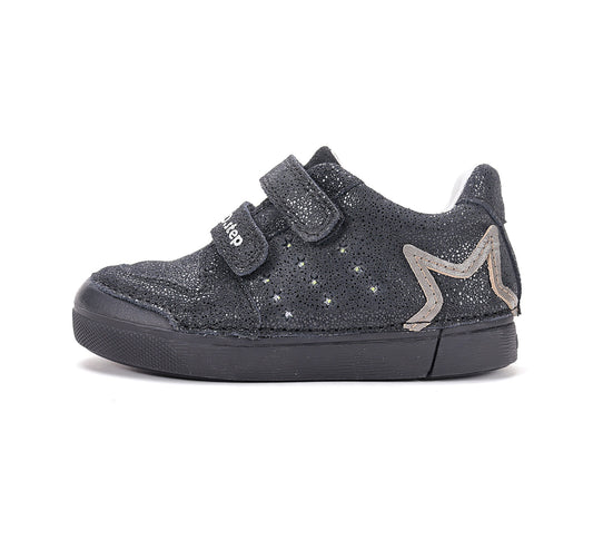 D.D.Step LED laisvalaikio batai mergaitėms juodi S068-62702AM