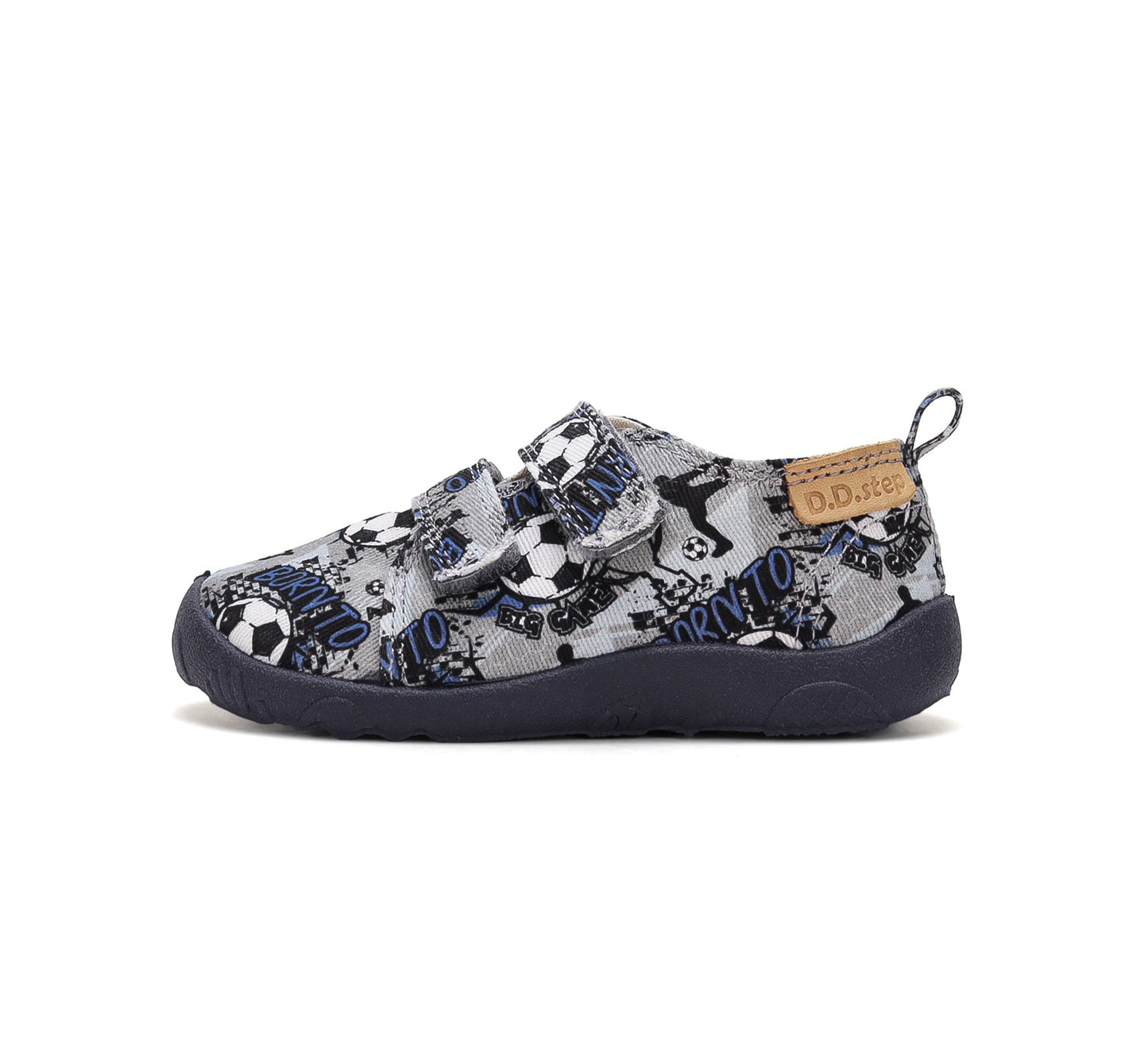 D.D.Step barefoot laisvalaikio batai berniukams canvas kambariniai C086-62397BM