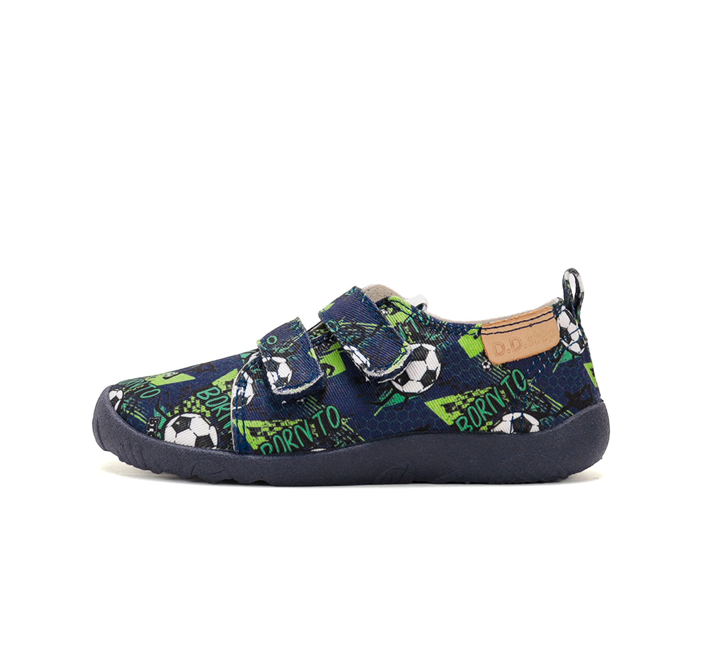 D.D.Step barefoot laisvalaikio batai berniukams canvas kambariniai C086-62397M