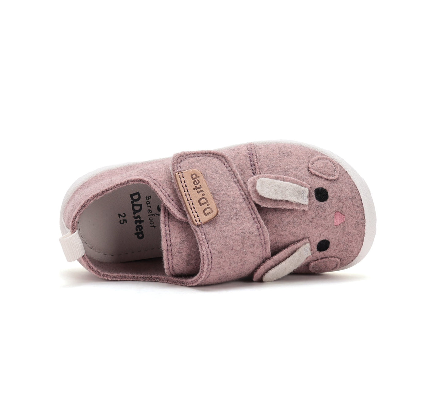 D.D.Step barefoot laisvalaikio batai mergaitėms canvas kambariniai C086-62686GM