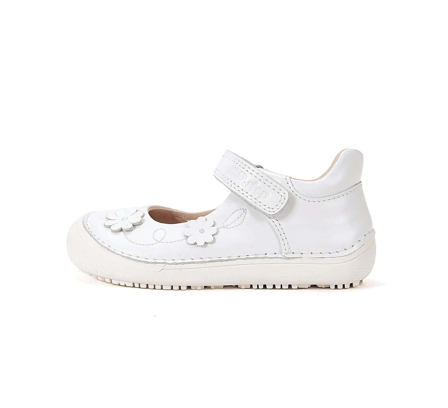 D.D.Step barefoot basutės mergaitėms baltos H063-62175AM