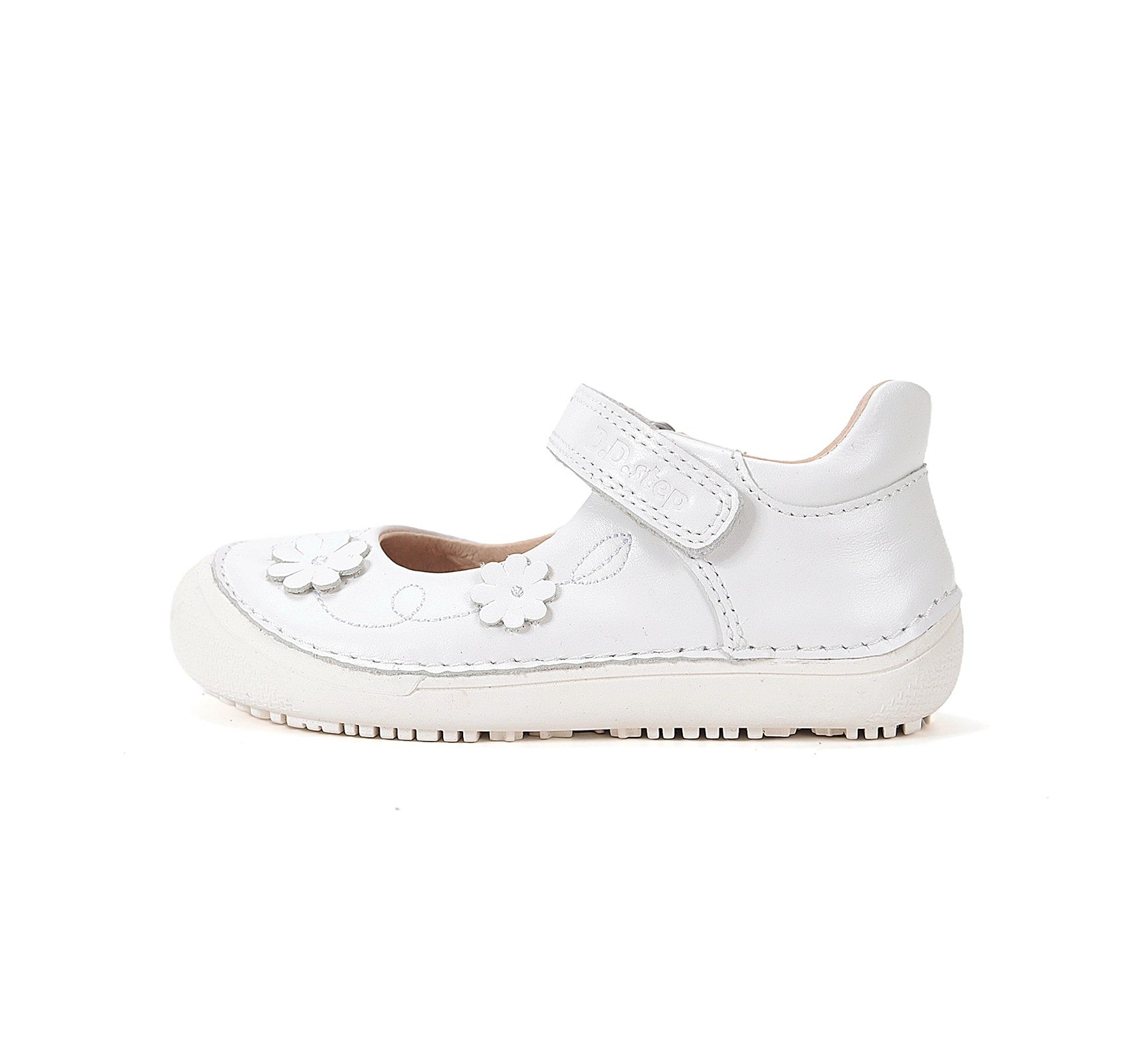 D.D.Step barefoot basutės mergaitėms baltos H063-62175AM