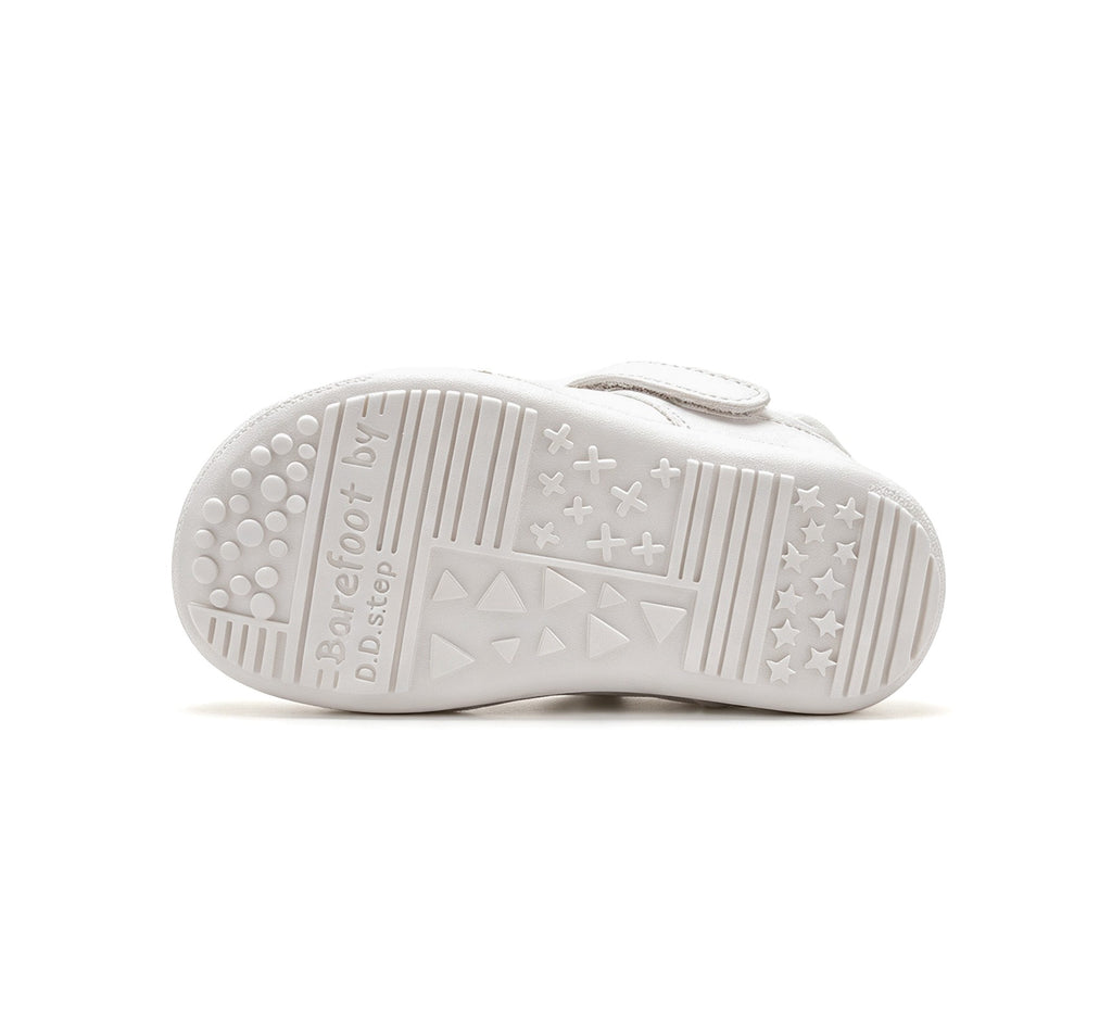 D.D.Step barefoot basutės mergaitėms baltos H063-62175AM