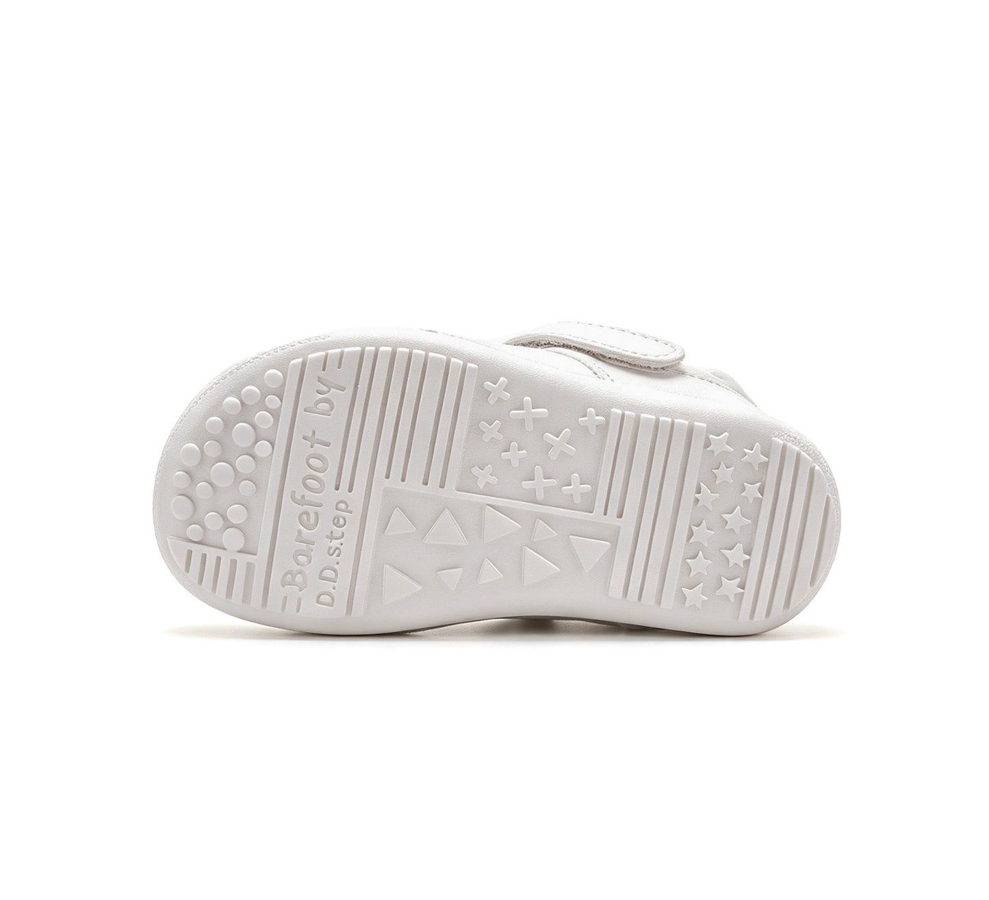 D.D.Step barefoot basutės mergaitėms baltos H063-62175AM