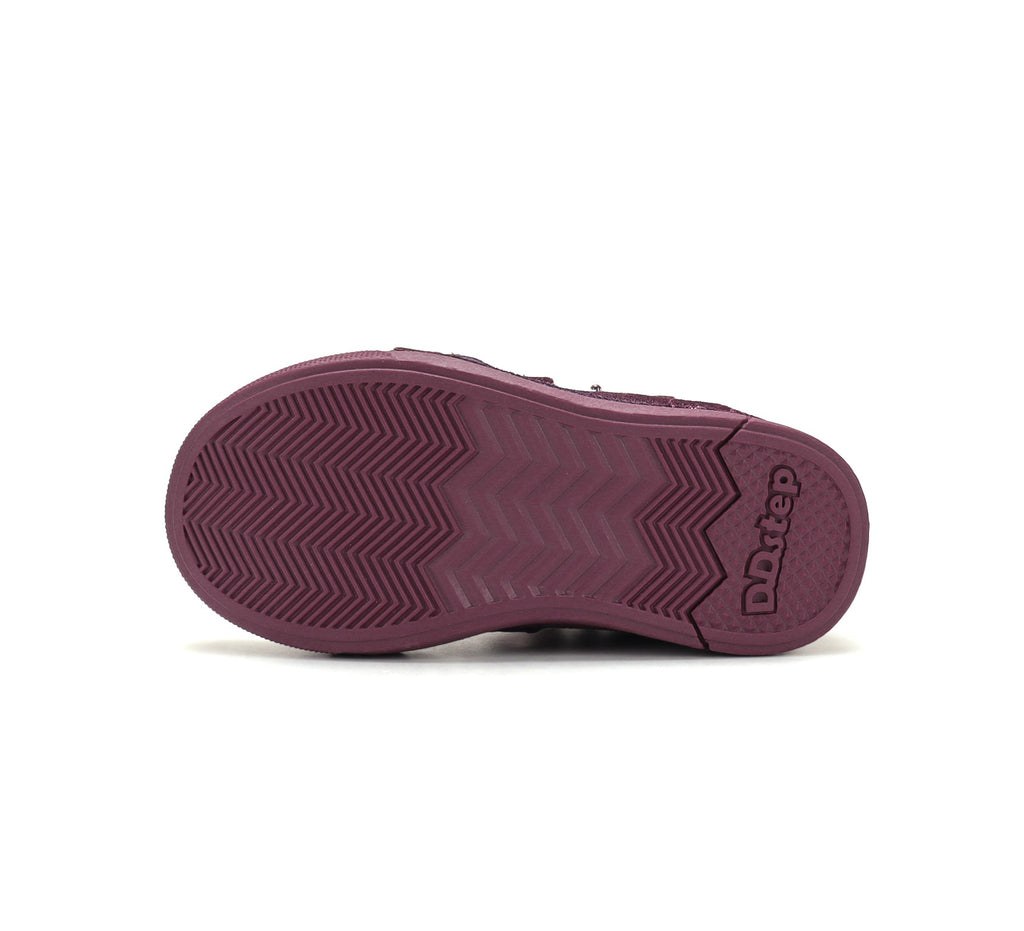 D.D.Step LED laisvalaikio batai mergaitėms vyšniniai A068-62147M