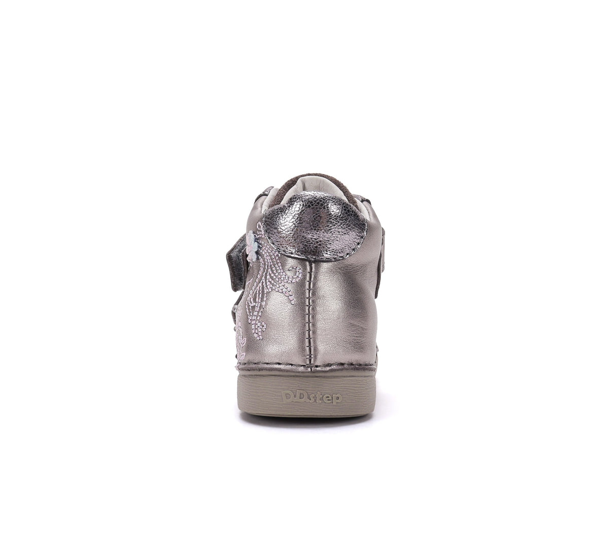 D.D.Step LED laisvalaikio batai mergaitėms sidabriniai A068-62147AM