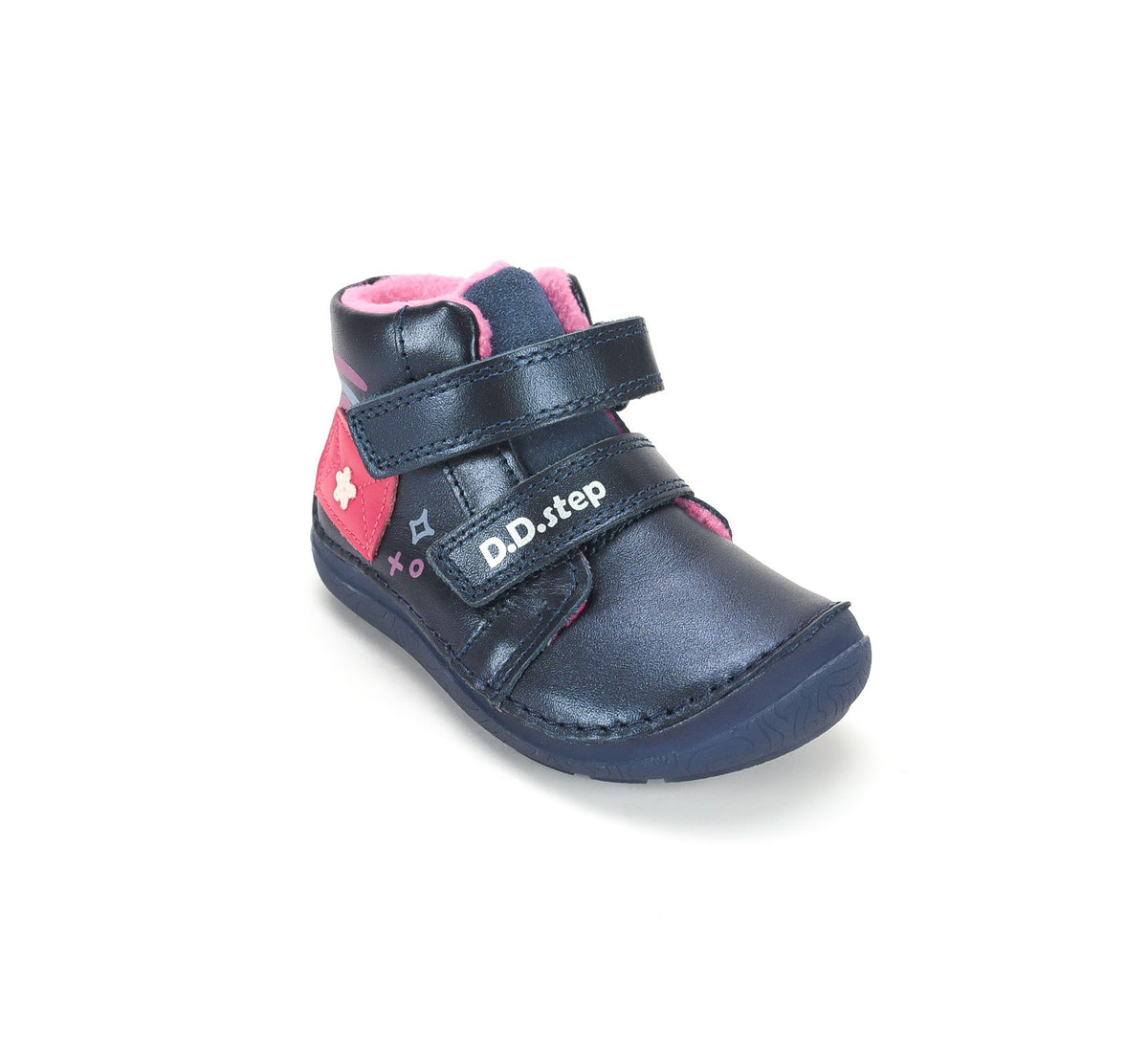D.D.Step barefoot laisvalaikio batai mergaitėms su plonu pašiltinimu A116-62403AL