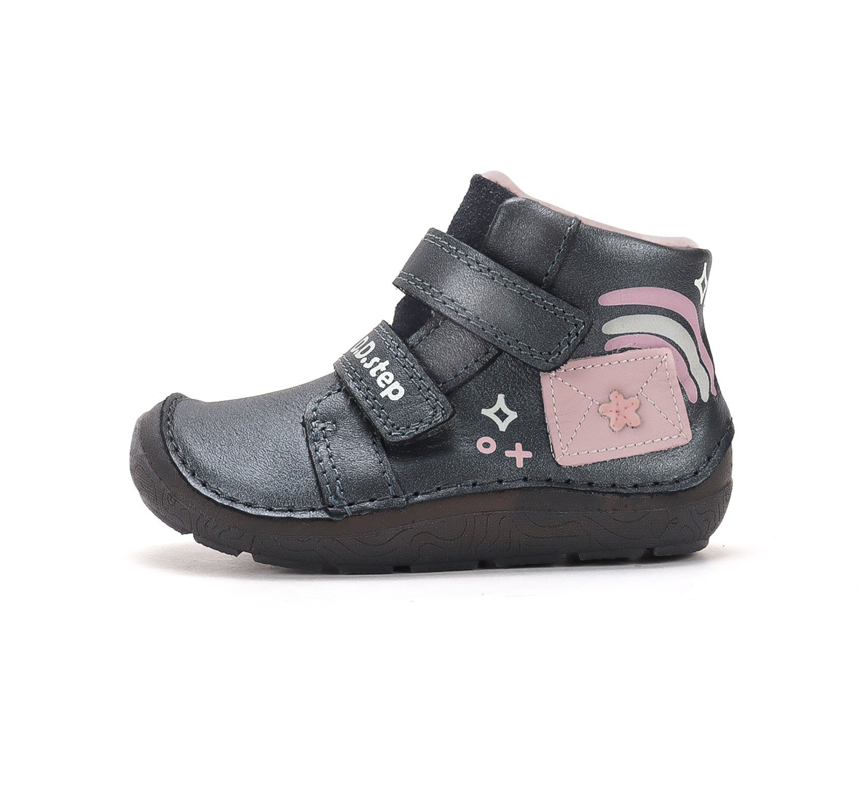D.D.Step barefoot laisvalaikio batai mergaitėms su plonu pašiltinimu A116-62403B