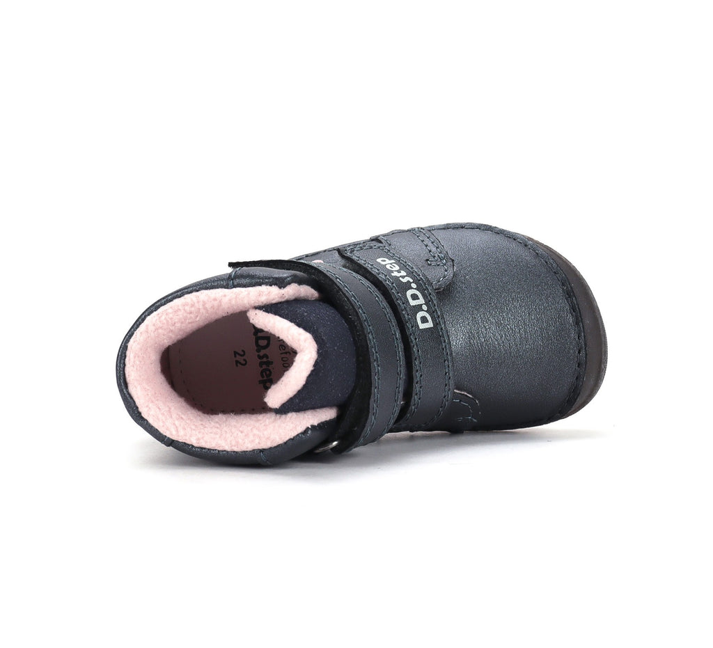 D.D.Step barefoot laisvalaikio batai mergaitėms su plonu pašiltinimu A116-62403B