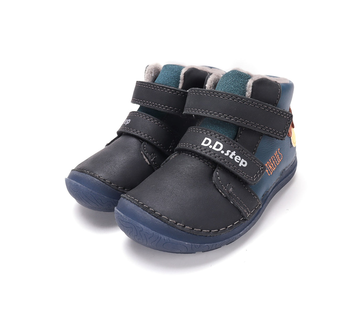 D.D.Step barefoot laisvalaikio batai berniukams su plonu pašiltinimu A116-62455B
