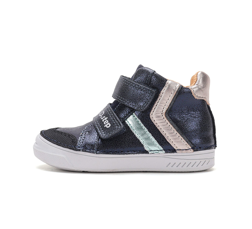D.D.Step laisvalaikio batai mergaitėms tamsiai mėlyni A040-62644CL