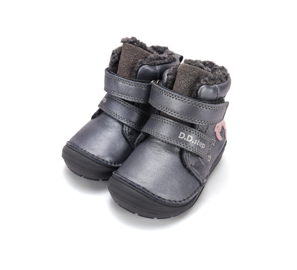 D.D.Step žieminiai batai mergaitėms su vilna W071-62376W