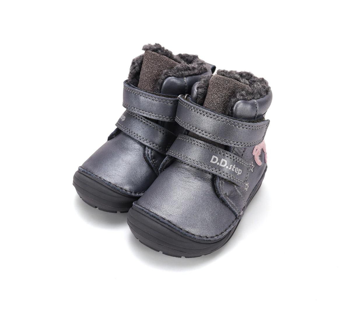 D.D.Step žieminiai batai mergaitėms su vilna W071-62376W