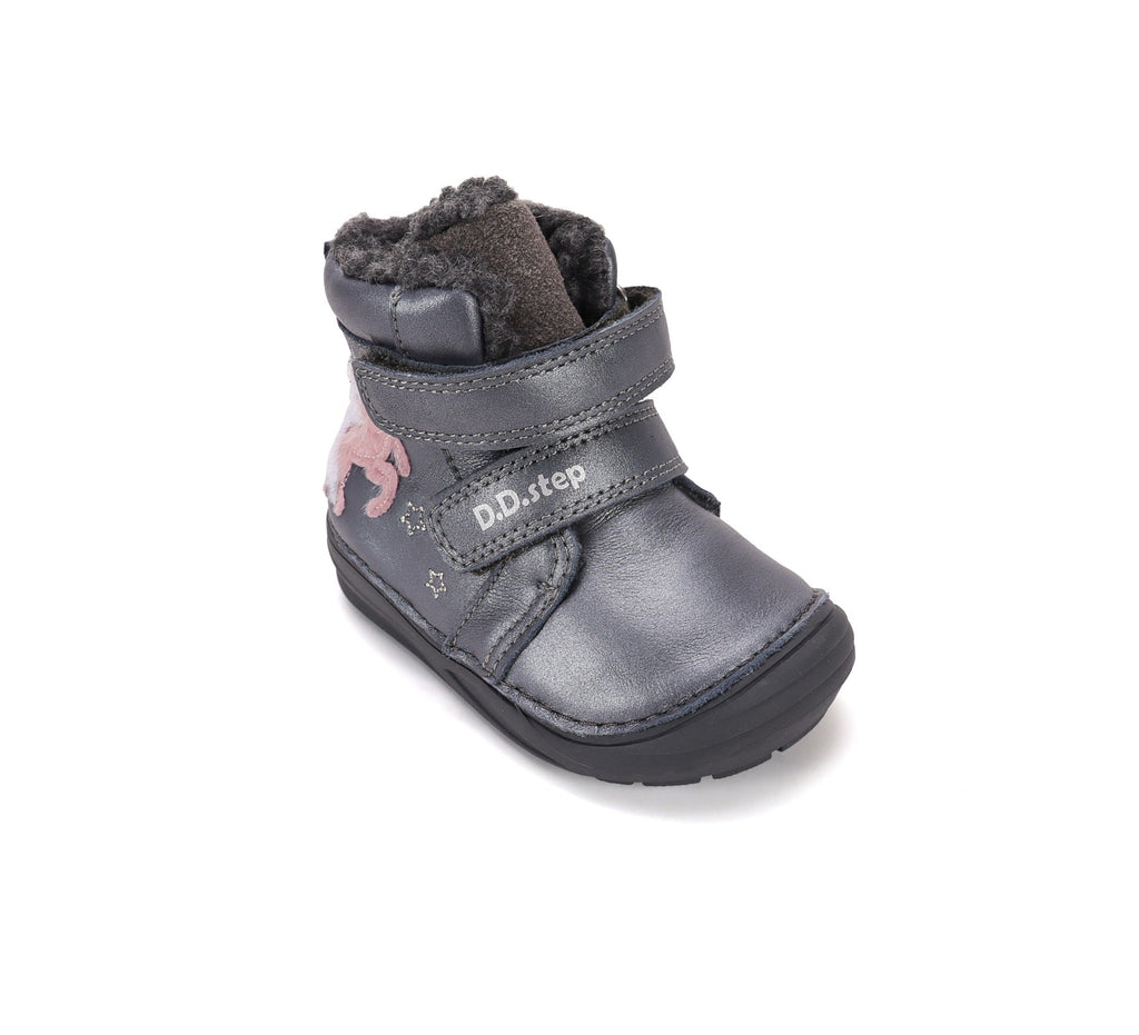 D.D.Step žieminiai batai mergaitėms su vilna W071-62376W