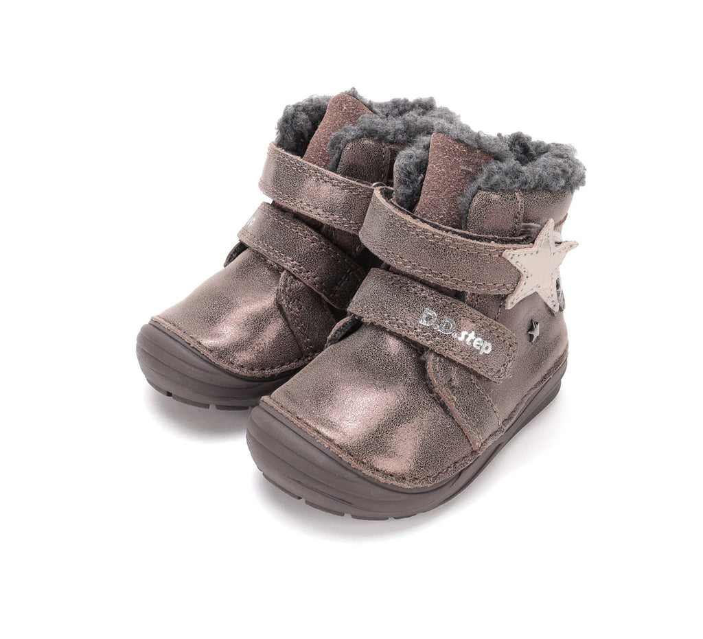 D.D.Step žieminiai batai mergaitėms su vilna W071-62869W