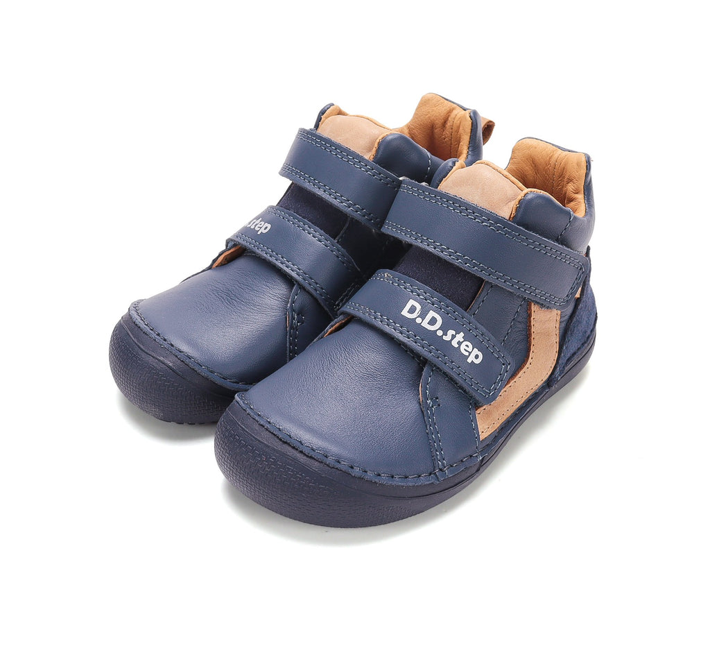 D.D.Step barefoot laisvalaikio batai berniukams mėlyni A063-62353AL