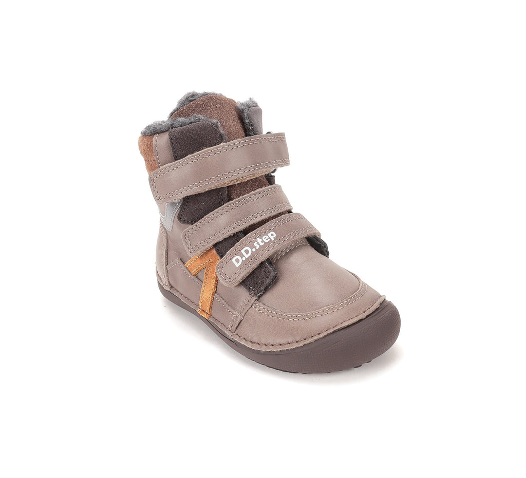 D.D.Step barefoot žieminiai batai berniukams su vilna W063-62643WL