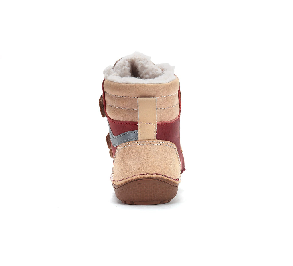 D.D.Step barefoot žieminiai batai mergaitėms su vilna W063-62643FWM