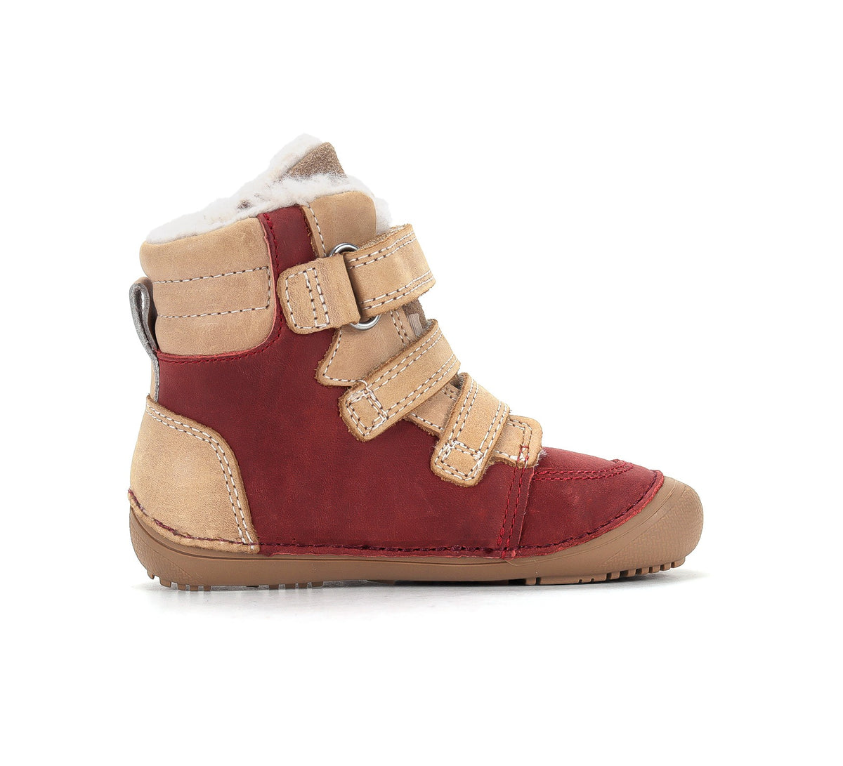 D.D.Step barefoot žieminiai batai mergaitėms su vilna W063-62643FWM